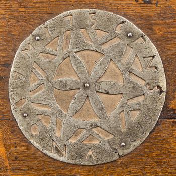 SCHATULL, barock, daterad 1756.