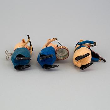 SCHUCOFIGURER, 3 st, Tyskland, 1930-tal.