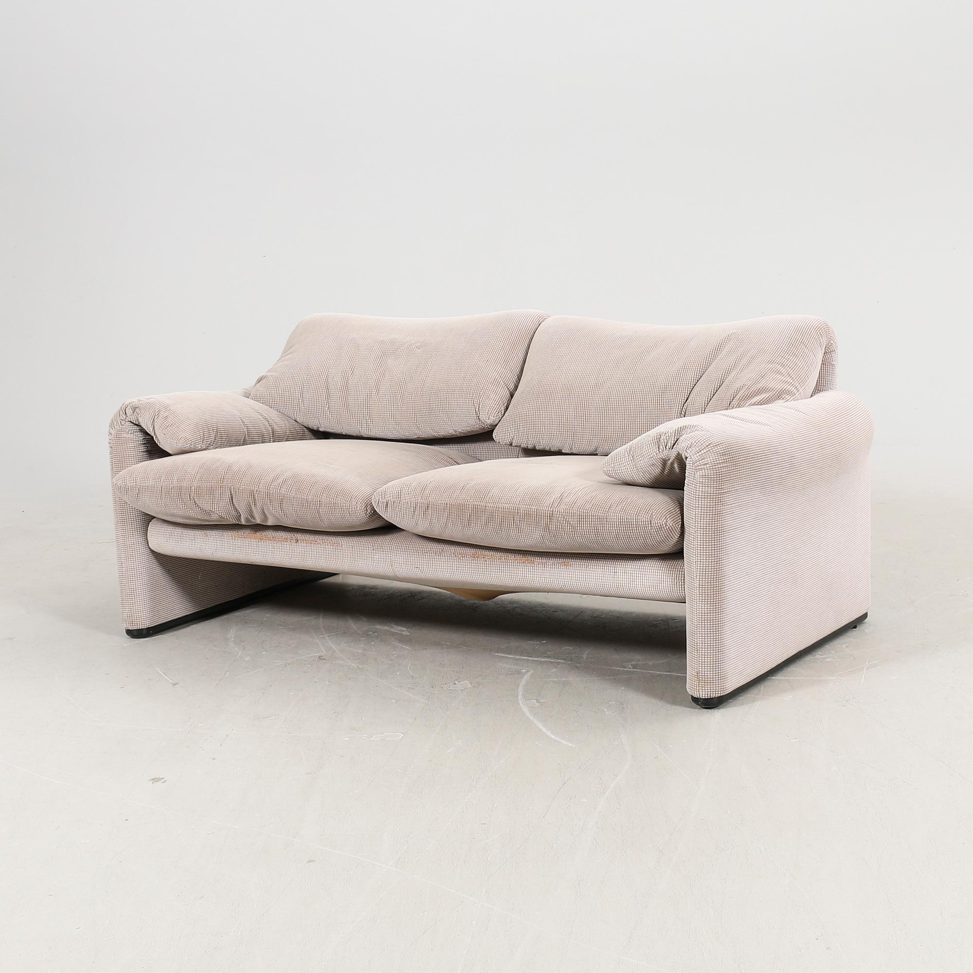 Vico Magistretti, soffa, "Maralunga", Cassina, Italien.