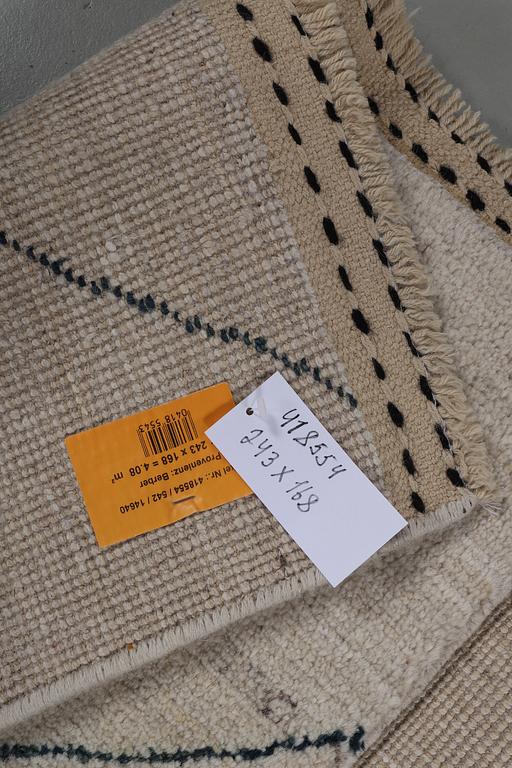 A rug, Morocco, ca 243 x 168 cm.