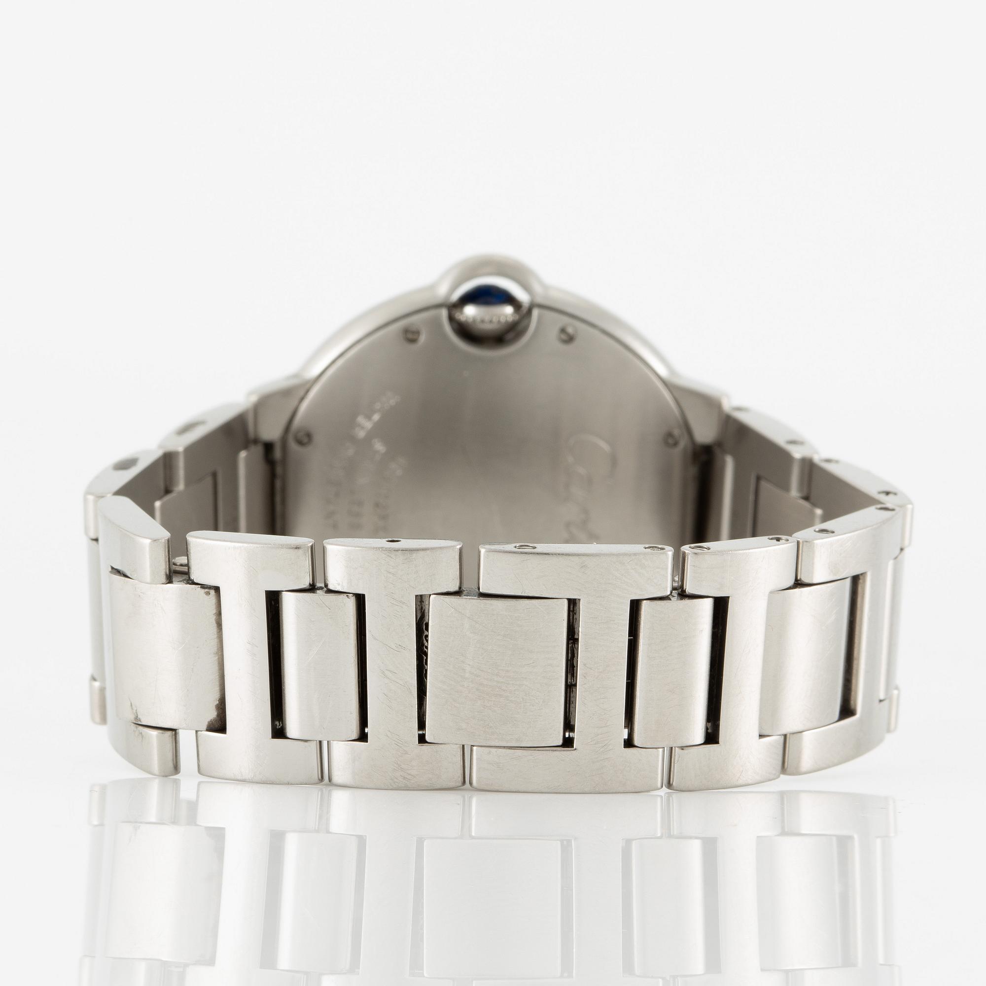 Cartier, Ballon bleu de Cartier, wristwatch, 36 mm.