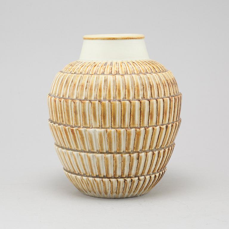 a stoneware vase for Rörstrand.