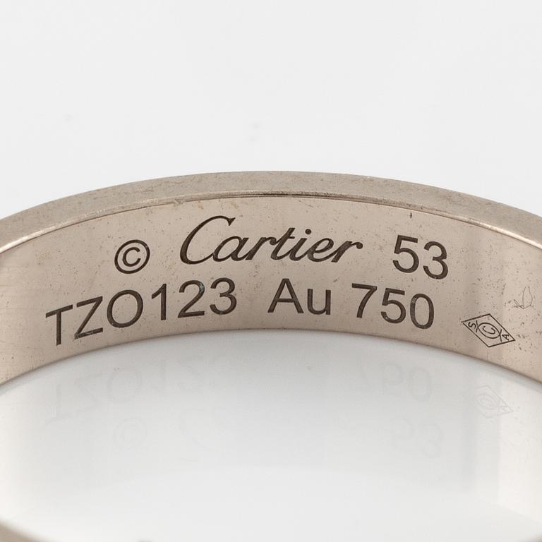 Cartier, ring, "Love", 18K white gold.
