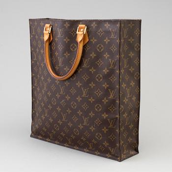 A monogramcanvas "Sac plat"by Louis Vuitton.