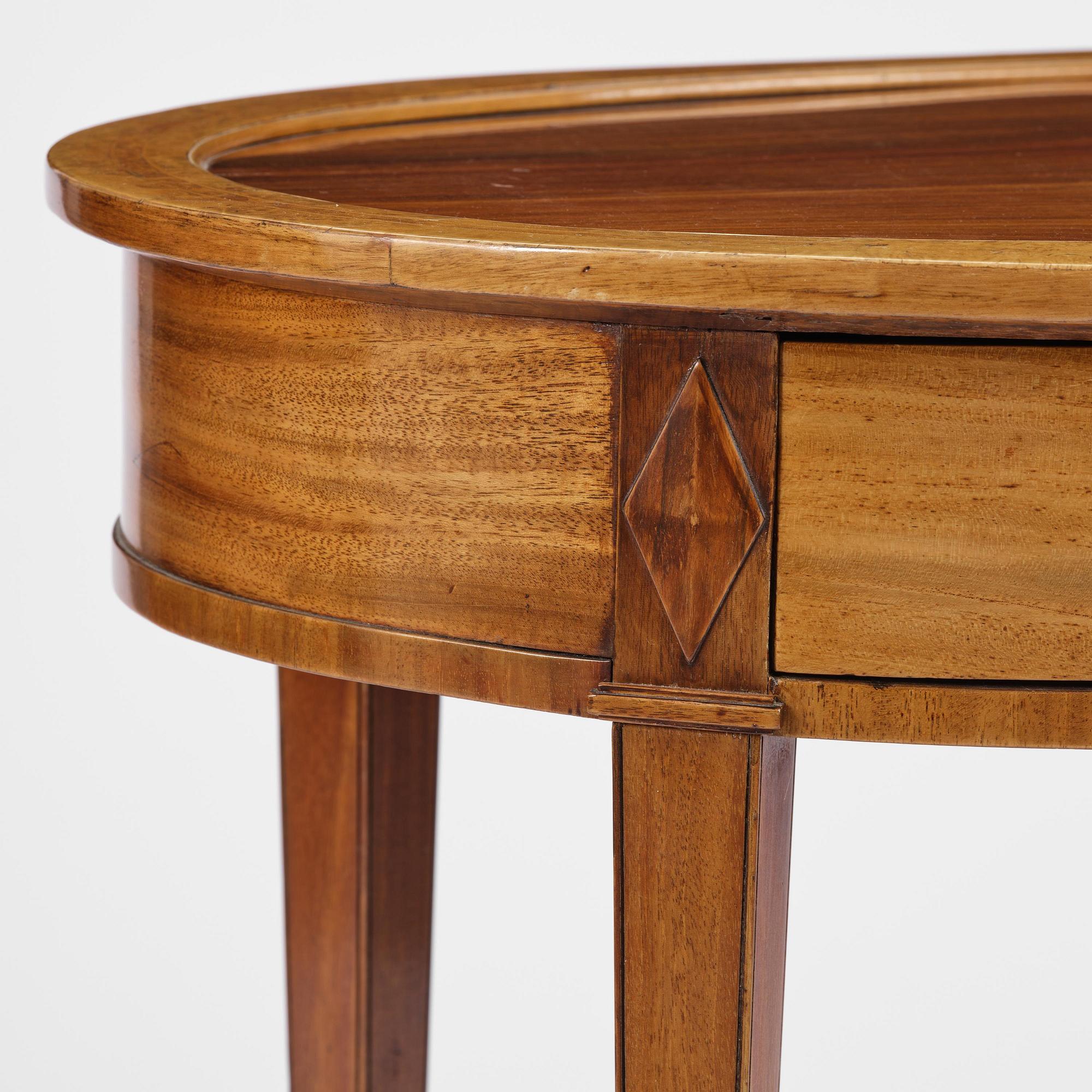 A late Gustavian table.