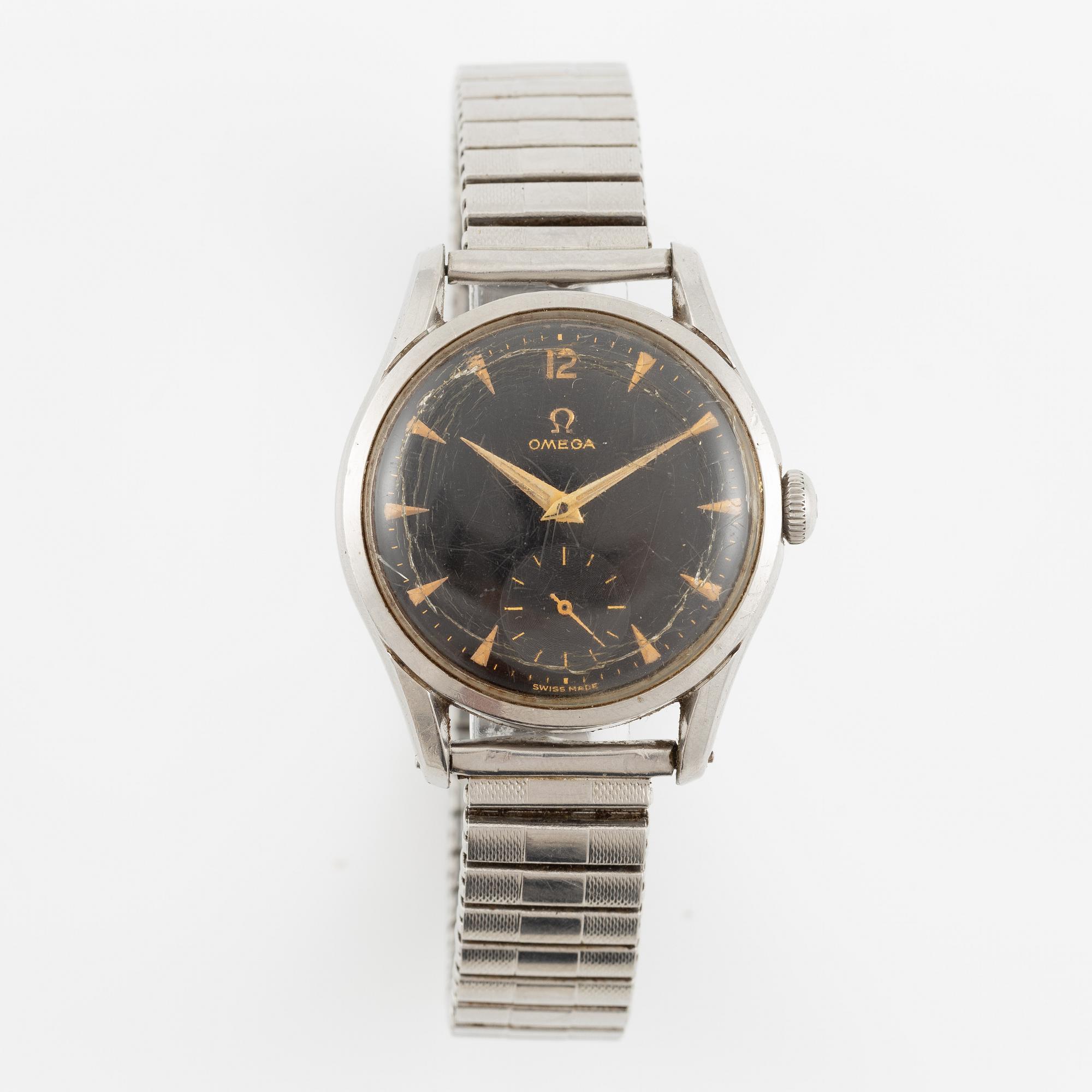 Omega, armbandsur, 36 mm.