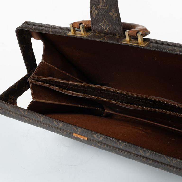 Louis Vuitton, briefcase, "Serviette Fermoir", vintage.