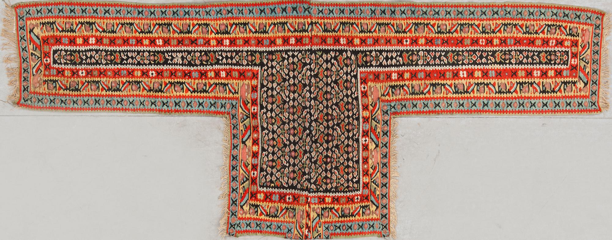 KELIM, semiantik, Senneh sannolikt, ca 180 X 74 cm.