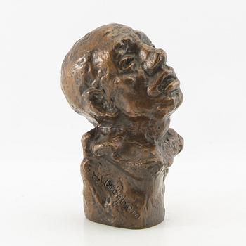 Helge Högbom, sculpture, "Pierrot".