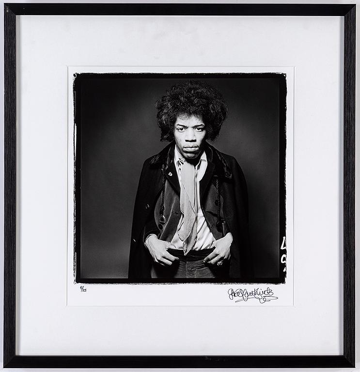 GERED MANKOWITZ, gelatin silver print. Signed and numbered 5/25.