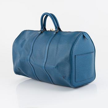 Louis Vuitton, weekendbag "Keepall Epi 50", 1990.