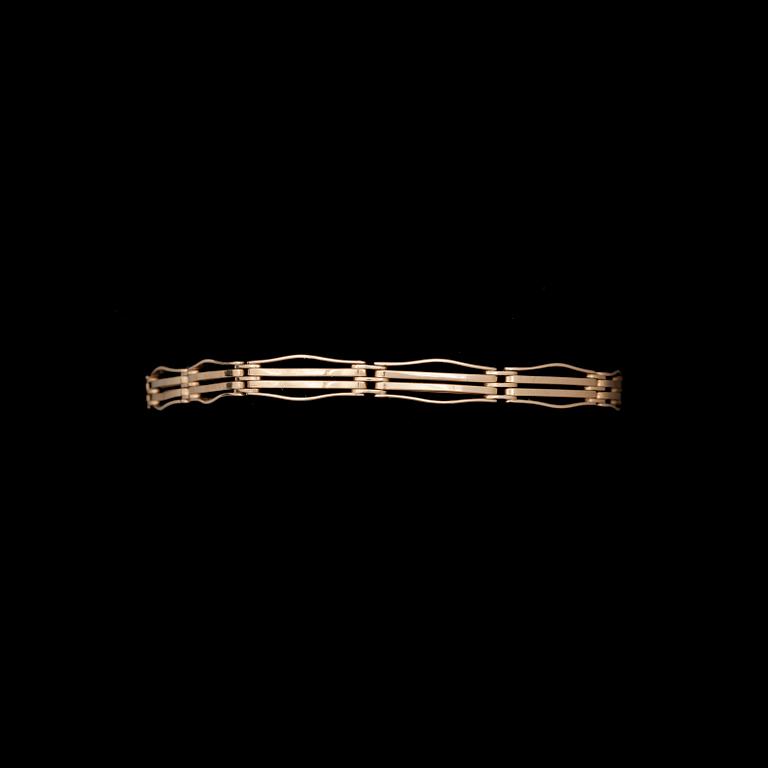 ARMBAND, 18k guld. Sverige, 1926. Vikt 11,4g.