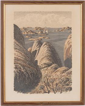 Roland Svensson, I ytterskärgården.