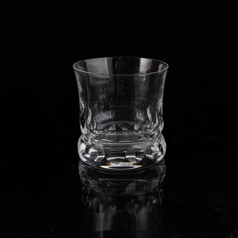 Göran Wärff, a part 'Prince' glass service, for Kosta Boda (46 pieces).