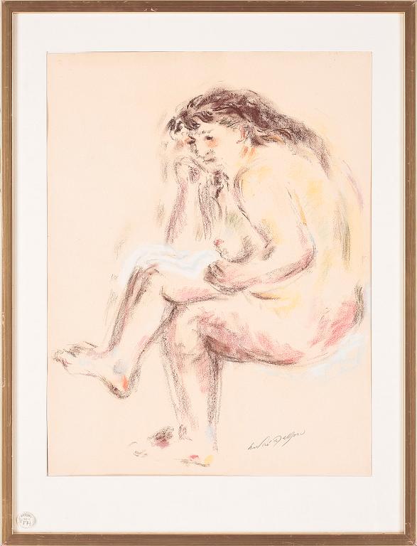 ANDRÉ MASSON, pastell. Sign.