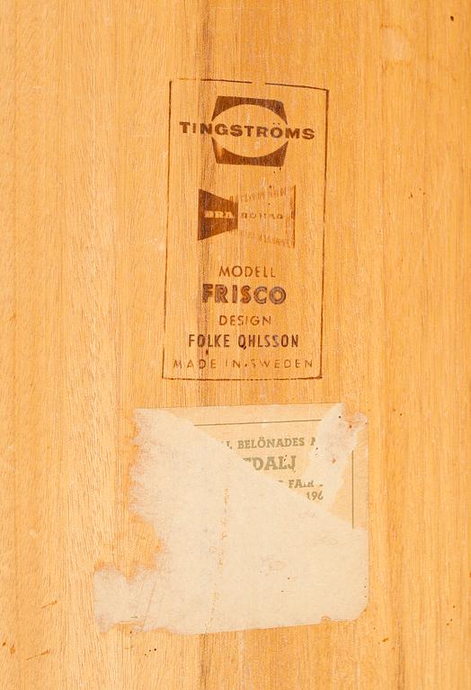 SOFFBORD, "Frisco", Folke Olsson, Tingström, 1960-tal.