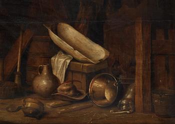 PIETER JACOBSZ. DUYFHUYSEN, attributed to. Unsigned.  Reinforced panel 59 x 83 cm.