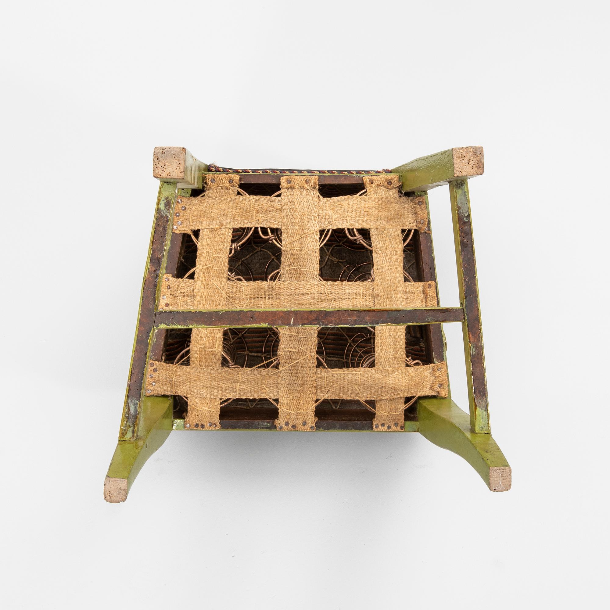 Armchair from the second half of the 19th century.