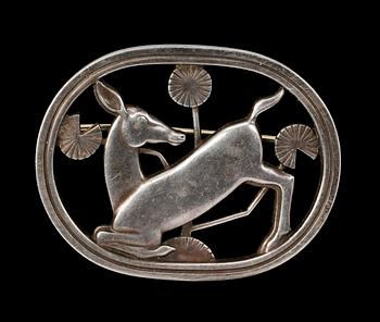 BROSCH, sterlingsliver, Georg Jensen, Danmark.