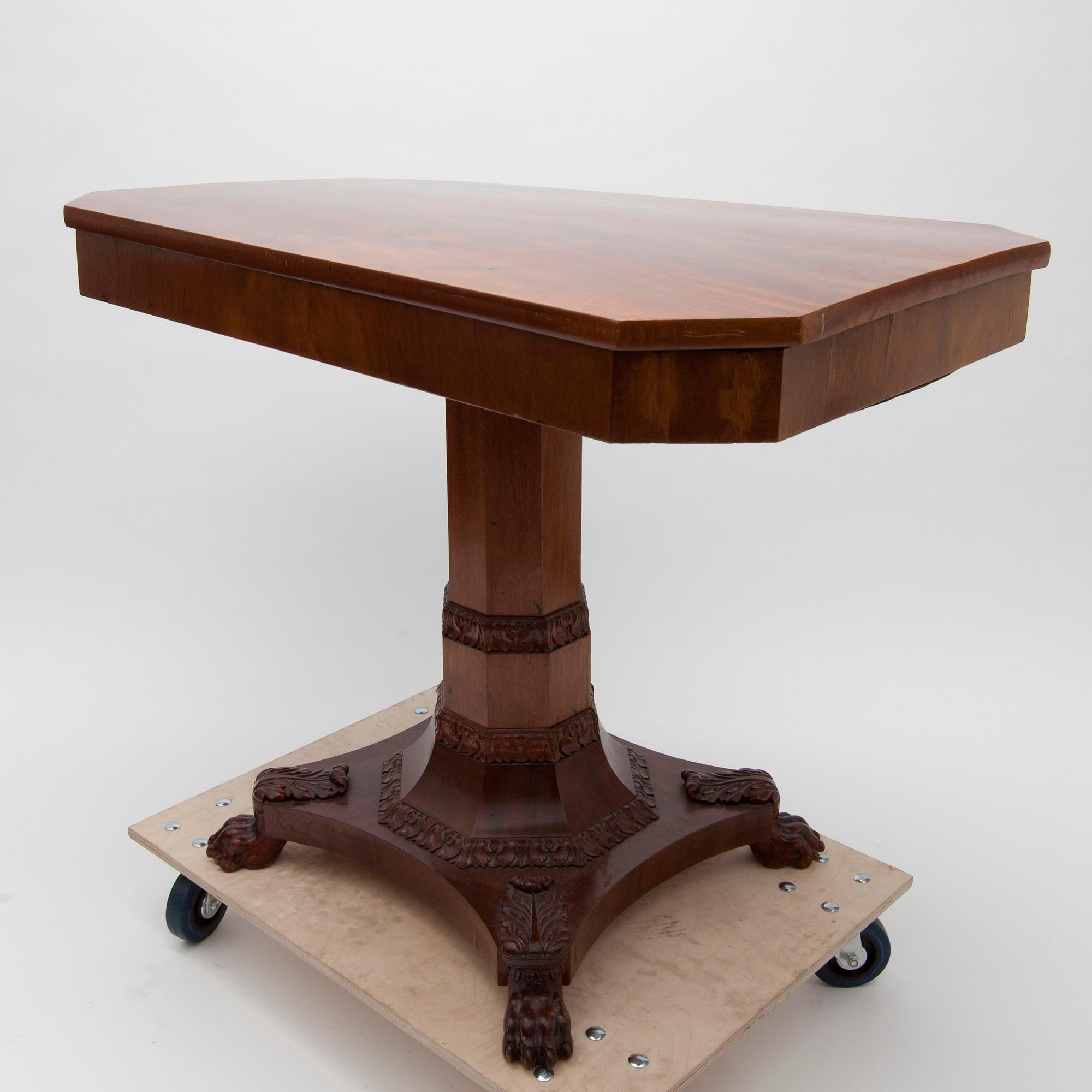 BORD, biedermeierstil, Ryssland 1800-talets slut.