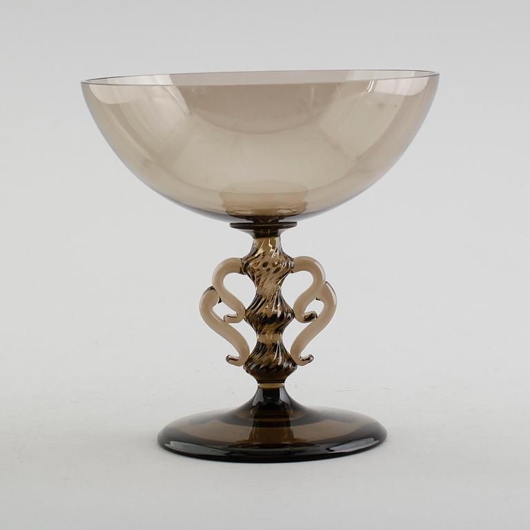 SKÅL PÅ FOT, glas, "Vingarna", Simon Gate, Sandvik, omkring, 1920.