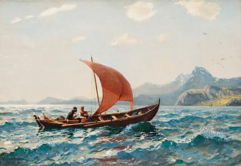 Hans Dahl, The voyage.