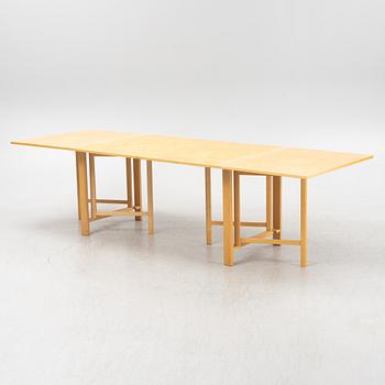 Bruno Mathsson, a 'Maria Flap' folding table, late 20th Century.