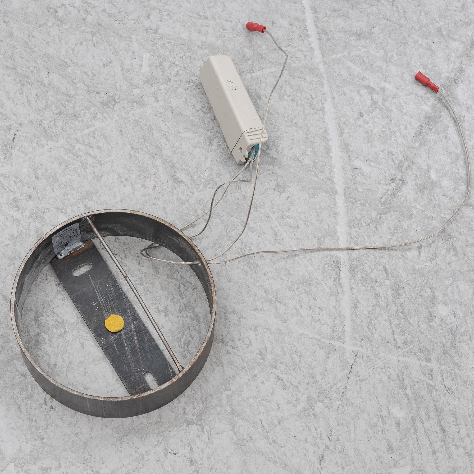 Enzo Catellani, wall lamp, "Luna Piena", Catellani & Smith, Italy, contemporary.