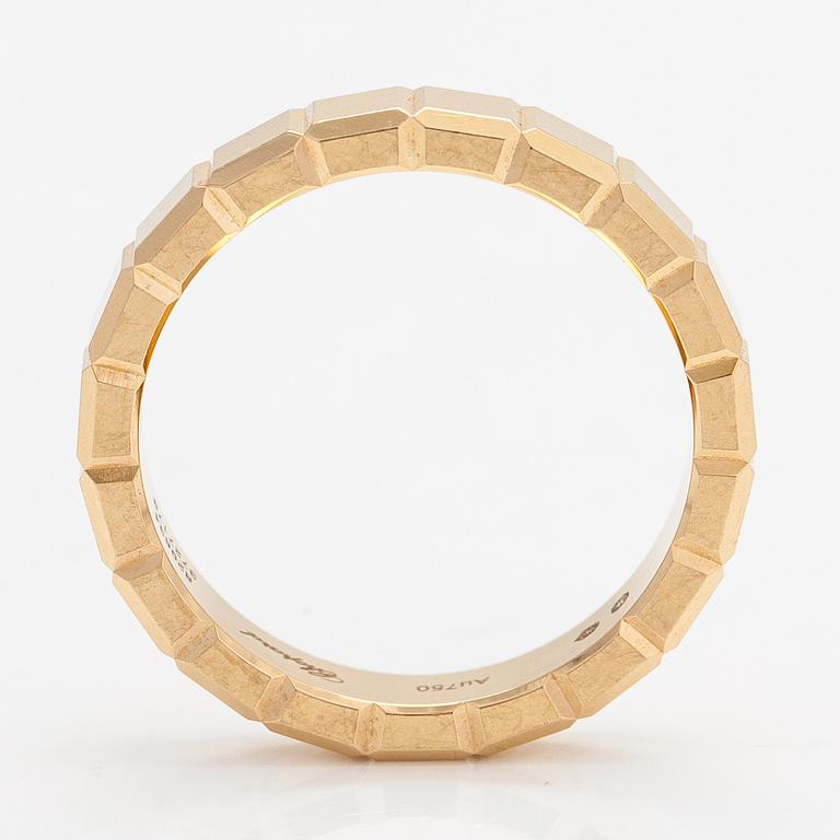 Chopard, ring "Ice cube", 18K guld. Märkt Chopard 829834, 3727179 Swiss made.