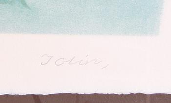 JOLIN, EINAR, litografi, sign o numr.