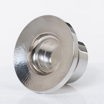 Eric Löfman, a silver candlestick, company MGAB, Uppsala 1974.