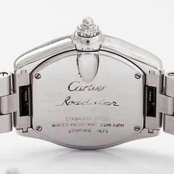 Cartier, Roadster, wristwatch, 31 mm.