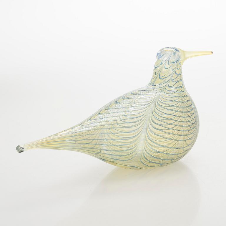 Oiva Toikka, An annual glass bird 'Cloud tern' signed O. Toikka Nuutajärvi 2007.