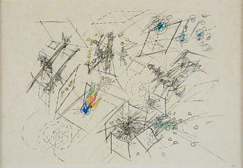 Roberto Matta, Komposition.
