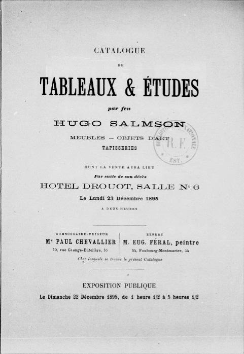 Hugo Salmson, "Les orphelins, à Scane (Suède)” (The Orphans).