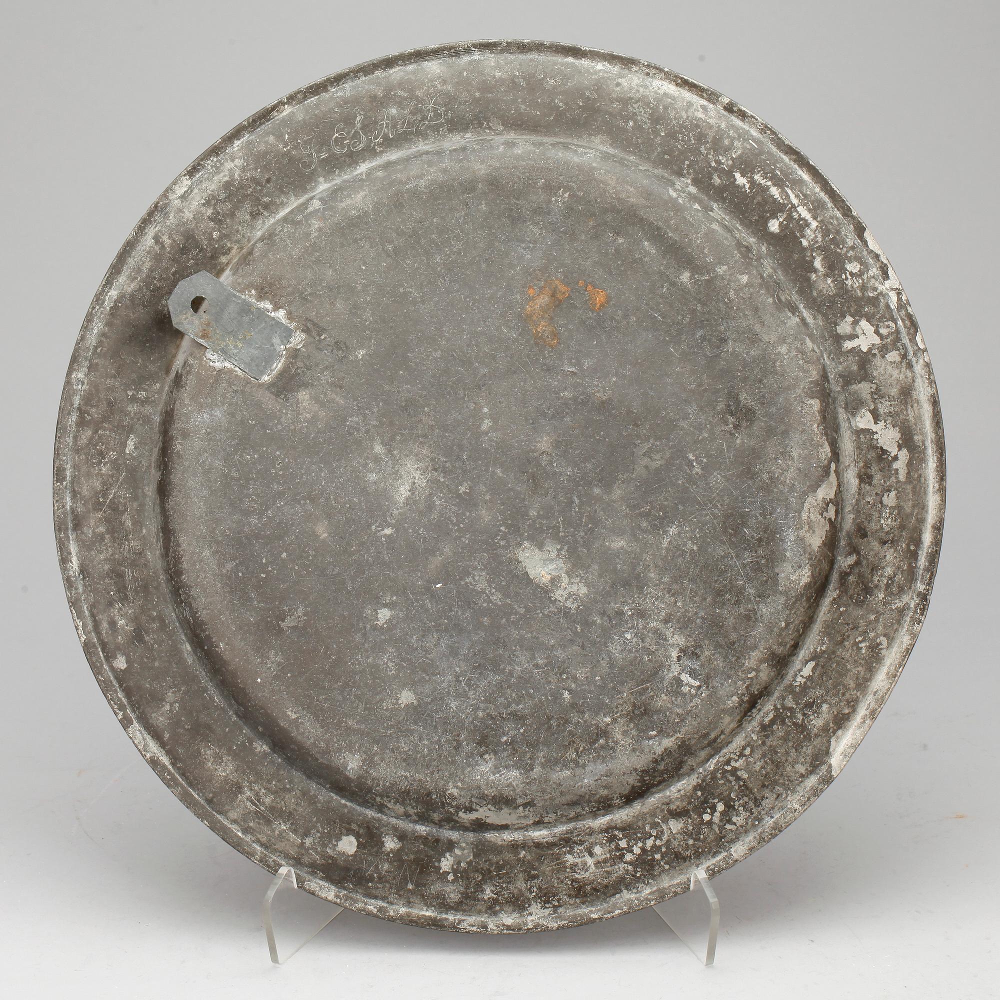 FAT, tenn, otydliga stämplar, 1700-tal.