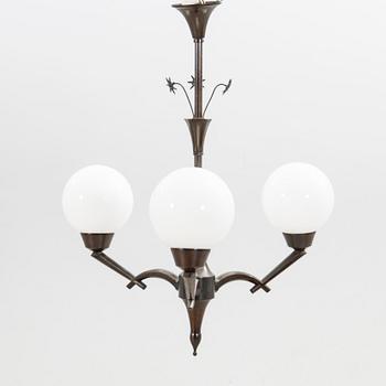 Ceiling lamp, 1930s.