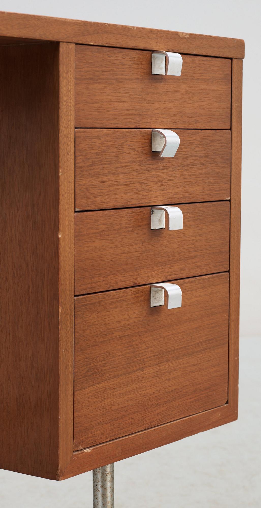 GEORGE NELSON, skrivmaskinsbord, modell 4752, Herman Miller, USA 1950-tal.