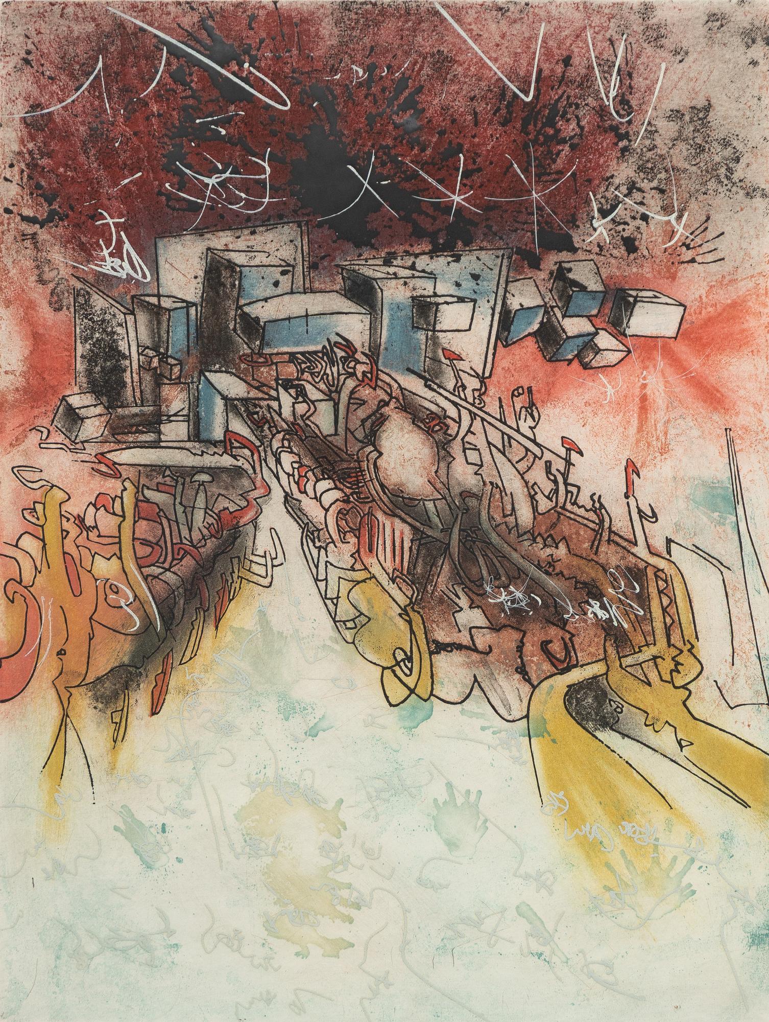 Roberto Matta, Untitled.