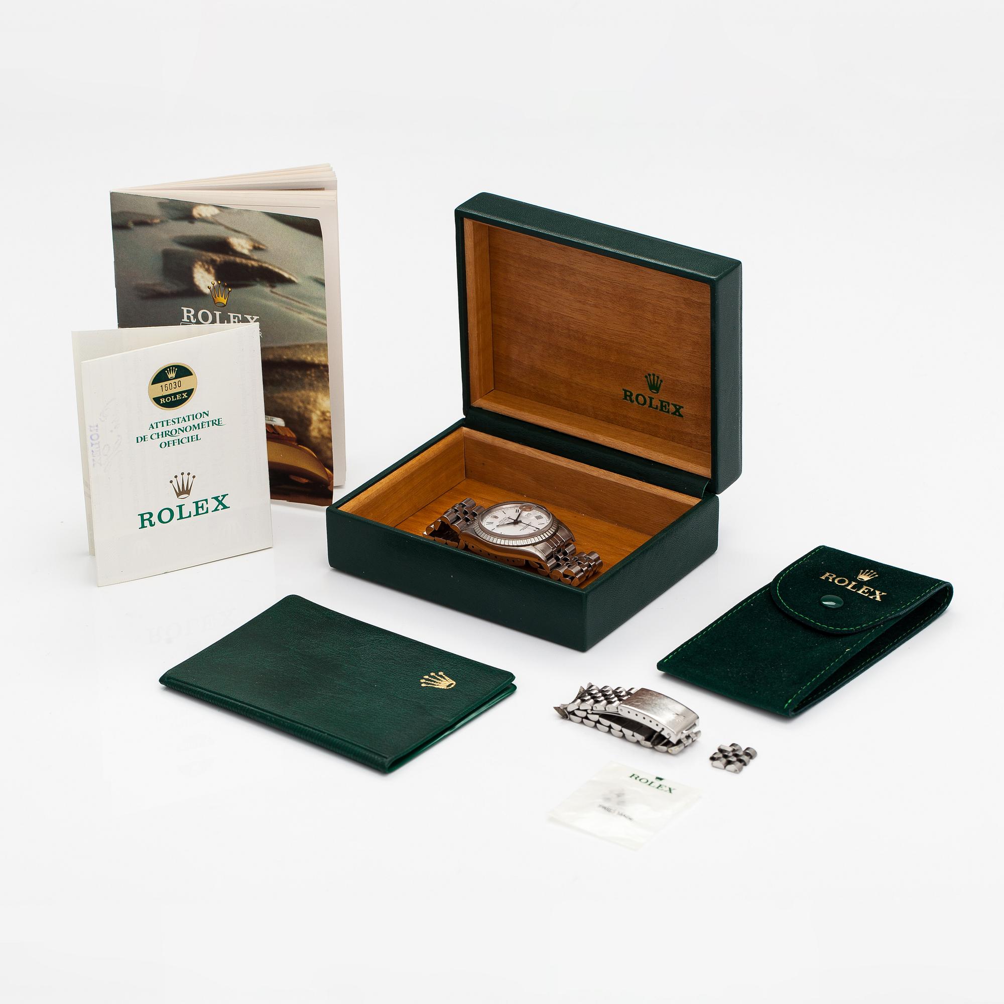 Rolex, Oyster Perpetual Datejust, wristwatch, 35 mm.
