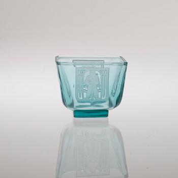 MALJA, lasia "Mottimalja" 1939-1940, Riihimäen Lasi Oy.