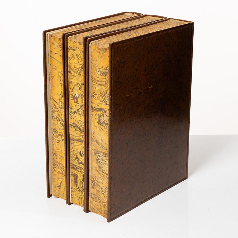 The Wright Brothers, book work, 3 volumes, "Swedish Birds", A. Börtzells tryckeri AB, Ivar Baarsen, Stockholm, 1927-1929.