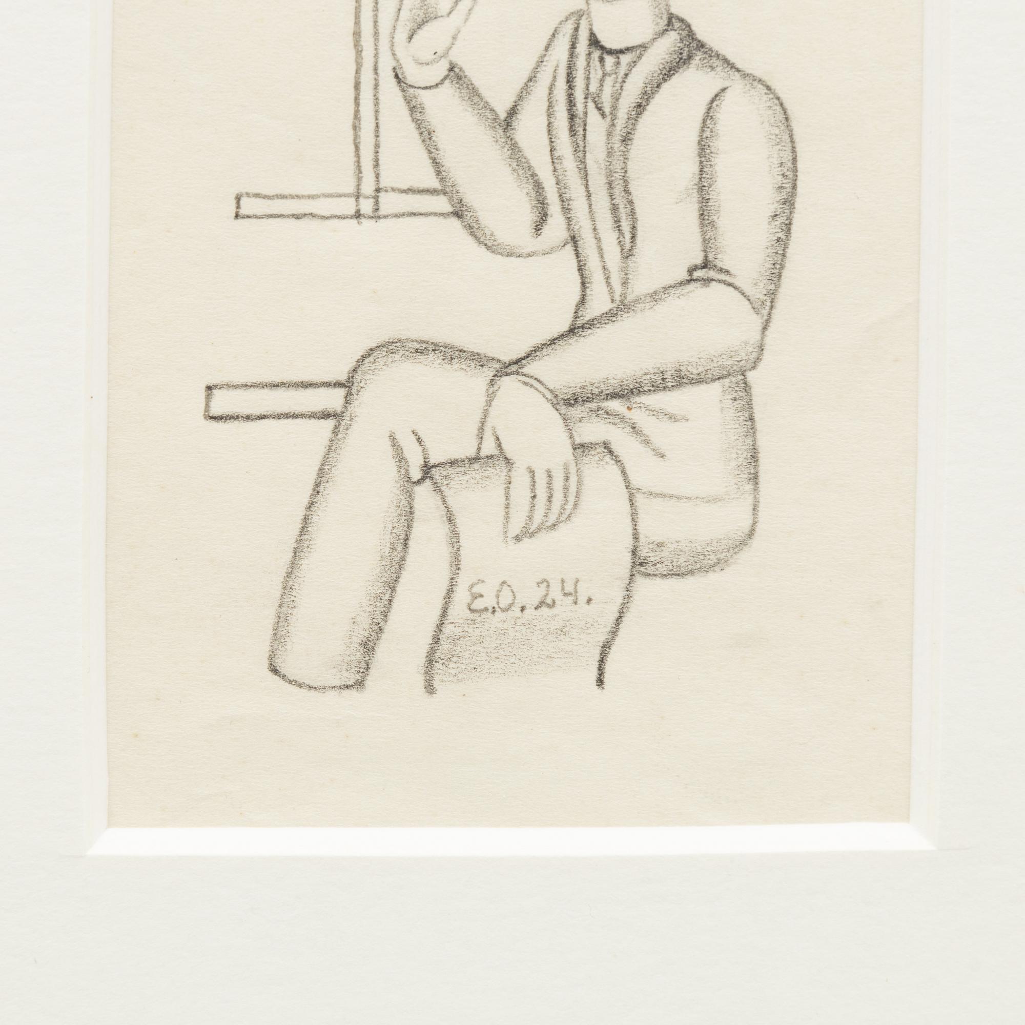 Erik Olson, Self-portrait.