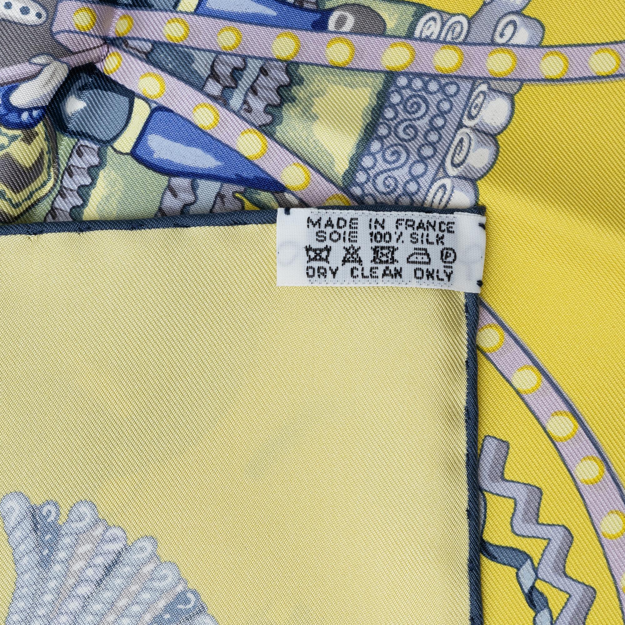 Hermès, scarf, "Paperoles".