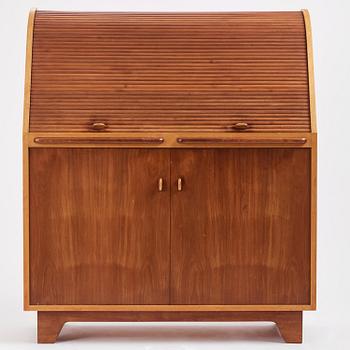 Frederik Christian Lund, a Cuban mahogany and ash sideboard, cabinetmaker K. Thomsen, Denmark, ca 1936.