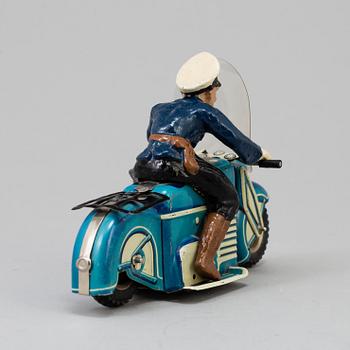 GAMA, polismotorcykel, Tyskland, ca 1950.