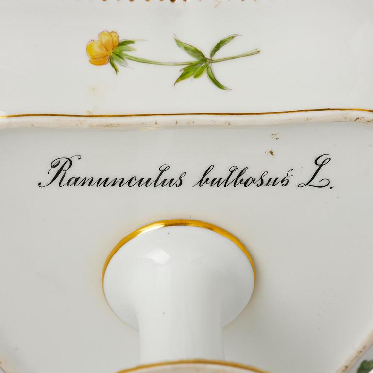 Tazza, porslin. Royal Copenhagen, "Flora Danica", Danmark, 1900-tal.