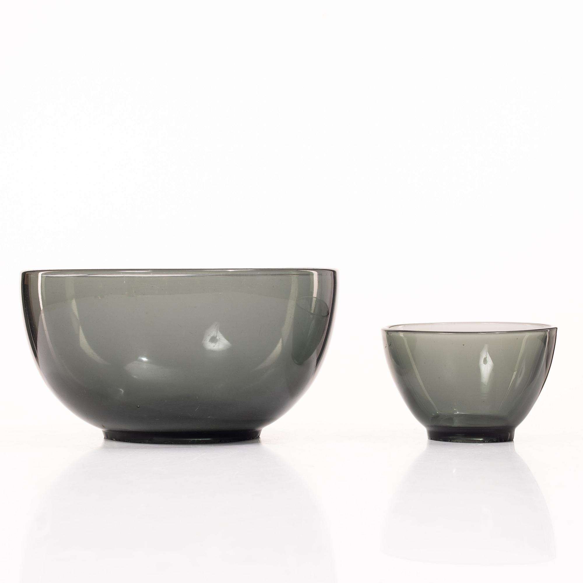 Kaj Franck, A 30 piece glassware set, Notsjӧ/Nuutajärvi, 1950s.