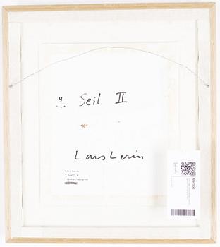 Lars Lerin, wood cut, coloured, signed and dated -94.