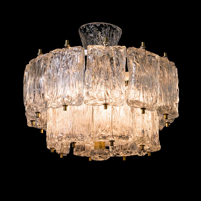 A 1960s/1970s Murano chandelier, Italy.